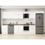 Alvinka 400X222 cm Klasik Mebran Mutfak Dolabı MB-E80S60S60-2 Beyaz - Mdf