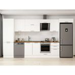 Alvinka 400X222 cm Klasik Mebran Mutfak Dolabı MBB-E90B60S50-2 Beyaz - Suntalam