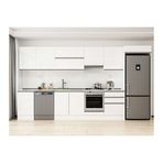 Alvinka 400X222 Cm Mutfak Dolabı, Mb E90S50S60 1 Beyaz Suntalam