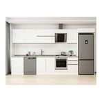 Alvinka 400X222 Cm Mutfak Dolabı, Mb E90S60S50 2 Beyaz Suntalam