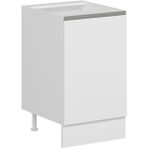 Alvinka Mutfak Modül Hg_j Alt 1K1R 50CM Dolap Beyaz Beyaz Mdf - Gövde:Mdf