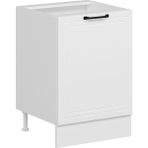 Alvinka Mutfak Modül Mbr_a Alt 1K1R 60CM Dolap Beyaz Beyaz Mdf - Gövde:Mdf