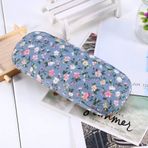 Alvinlite Gözlük Kılıfı Sert Kabuk Gözlük Kılıfı, Koruyucu Çiçekli Güneş Gözlüğü Gözlük Kılıfı, 9, 16 x 6 x 4 cm
