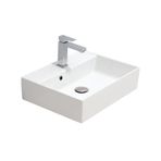 Alvit Architect Beyaz 38x50 cm Tezgah Üstü Lavabo