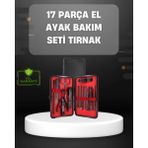 Alvo Store 17 Parçalık Profesyonel Manikür Seti – Paslanmaz Çelik