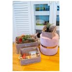 Alvo Store Buğz 2 Adet Keçe Raf Organizer Seti Mega/maxi/kutu Organizer ( Buğz ) - Beyaz