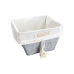 Alvo Store Buğz Çok Amaçlı Saklama Organizer Kutu Kare Keçe Sepet (Mini) - 03433 ( Buğz ) - Beyaz