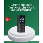 Alvo Store Buğz Dijital Lastik Pompası Çok Amaçlı Taşınabilir Kompresör