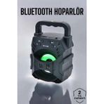 Alvo Store Buğz Işıklı Bluetooth Hoparlör Müzik ve Renkli Işık Taşınabiilir - Buğz