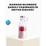 Alvo Store Buğz Kablosuz Taşınabilir Mini Blender – USB Şarjlı, 1200MAH