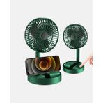 Alvo Store Buğz Katlanabilir Şarjlı Mini Fan 3 Kademeli Hız Ayarlı Taşınabilir - Buğz