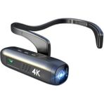 Alvo Store Buğz Kulak Yanı Takılabilir 4K Aksiyon Kamera 30FPS Video Wifi Uygulama Kontrol - Buğz