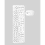 Alvo Store Buğz USB Alıcılı Kablosuz Klavye Mouse - Geniş Uyumluluk, Sessiz Tuşlar - Buğz