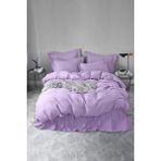 Always Çarşafı Lastikli Çift Kişilik Nevresim Takımı - 200 x 220 cm - Lila