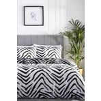 Always Çarşafı Lastikli Çift Kişilik Zebra Nevresim Takımı