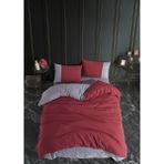 Always Çarşafı Lastikli Tek Kişilik Çift Taraflı Nevresim Takımı - 160 x 220 cm - Açık Gri