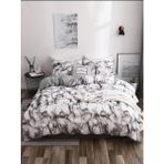 Always Çarşafı Lastikli Tek Kişilik Çift Taraflı Nevresim Takımı - 160 x 220 cm - Antrasit - Gri