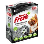 Always Fresh 6 lt Aktif Karbonlu Topaklaşan Bentonit Kedi Kumu