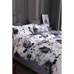 Always Füme Renkli Desenli Tek Kişilik Lastikli Çarşaflı Nevresim Takımı 160 x 220 cm