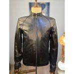 Always Leather Ince Işçilikli Usta Işi Özel Dikim Kuzu Derisi Mont - XL - Siyah