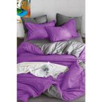 Always Pamuklu Tek Kişilik Nevresim Takımı - 160 x 220 cm - Lila