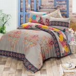 Always Ranforce Çift Kişilik Nevresim Takımı - 200 x 220 cm - Antrasit