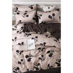 Always Ranforce Tek Kişilik Çift Taraflı Nevresim Takımı - 160 x 220 cm - Kahve