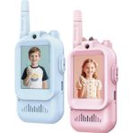ALWAYS TEKNOLOJİ Çocuk Telsizi Video Walkie Talkie – Şarjlı Video İnterkom Oyuncak, 2’li Paket