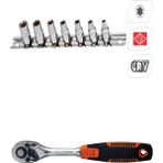 ALWAYSSPEED 1/4 Cırcır Kolu 1/4 E Torx Lokma Seti Rico