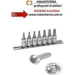 ALWAYSSPEED Ht- Retta 1/4 Lokmalı Delikli Torx Takımı 5 Köşe 7 Parça