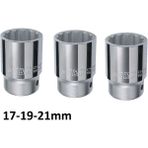 ALWAYSSPEED Ht- Rico 3/4 Yıldız Lokma Ağır Lokma Takımı 17-19-21MM