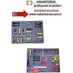 ALWAYSSPEED Ht-Rico Dolu Takım Arabası Içi Bits Torx Uç Tornavida Seti Takımı 118 Parça