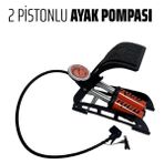 ALWAYSSPEED - -Rıco Lastik Şişirme Pompası Çift Piston