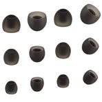 ALXCD LevelU Pro Kulak İçi Kulaklık için Kulak Uçları (6 Çift (Koyu Gri)