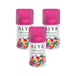 Alya Nature's 3x250 ml Scents Bubble Gum Oda Kokusu Yedek Makine Spreyi