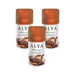 Alya Nature's 3x250 ml Scents Coffee Latte Oda Kokusu Yedek Makine Spreyi