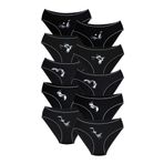 ALYA UNDERWEAR Kız Çocuk Külot, Pamuklu, Rahat Kız Çocuk Slipleri 10'lu Paket, Kedi Baskılı (X13, 3-4 Yaş)