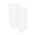 ALYA UNDERWEAR Kız Çocuk Külot, Pamuklu, Rahat Kız Çocuk Slipleri 10'lu Paket (X05, 6-7 Yaş)