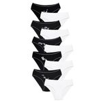 ALYA UNDERWEAR Kız Çocuk Külot, Pamuklu, Rahat Kız Çocuk Slipleri 10'lu Paket (X17, 10-11 Yaş)