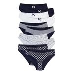 ALYA UNDERWEAR Kız Çocuk Külot, Pamuklu, Rahat Kız Çocuk Slipleri 10'lu Paket (X21, 10-11 Yaş)
