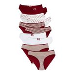 ALYA UNDERWEAR Kız Çocuk Külot, Pamuklu, Rahat Kız Çocuk Slipleri 10'lu Paket (X27, 3-4 Yaş)