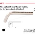 Alyan (Allen) Anahtar Altı Köşe 14MM