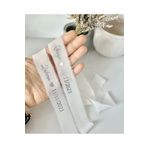 ALYANSHOME 2 Cm Isimli Tarihli Kumaş Yüzük Nişan Kurdelası alyans900034