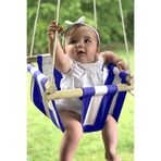 alyones Ahşap Bebek Salıncağı (Mavi)