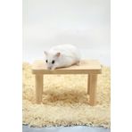 Alyones Hamster Ahşap Oyun Platformu - Kafes Aksesuarı ve Yem Standı