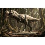 Alyora 3D Baskı T-Rex Dinozor Boyama Seti – Kendin Boya Dıy Hobi Figürü, 6 Renk Boya + Fırça Dahil, Dekoratif Pla Model - Gri
