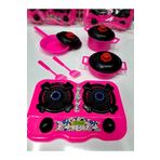 ALYTOYS Mutfak Seti Evcilik Oyunu Kız Oyuncakları Aşçı Yemek Pişirme 10 Prç Aygaz Ocak Tencere Tava 32X20CM
