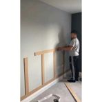 ALYÜZ İskandinav Duvar Çıtası 1 Paket (5 ADET) 6,9 Cm × 84 Cm Mdf 3 Mm Duvar Çıtası