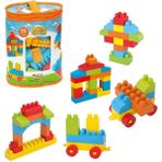 Amalfi 01254 Multi Blok Seti 92 Parça Kız Erkek Çocuk Oyuncak Eğitici Oyuncaklar - Çok Renkli