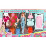 Amalfi 02259 Cindy Doll Dolaplı Bebek Oyun Seti -Oydaş Oyuncak Kız Erkek Çocuk Oyuncak Eğitici Oyuncaklar